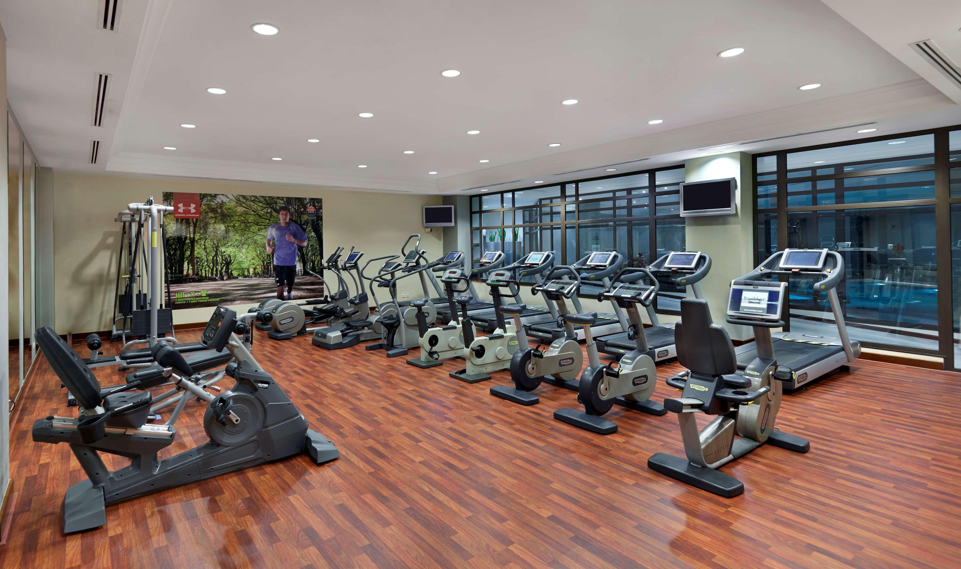 Hyatt Regency Thessaloniki Otel Dış mekan fotoğraf The gym at the InterContinental