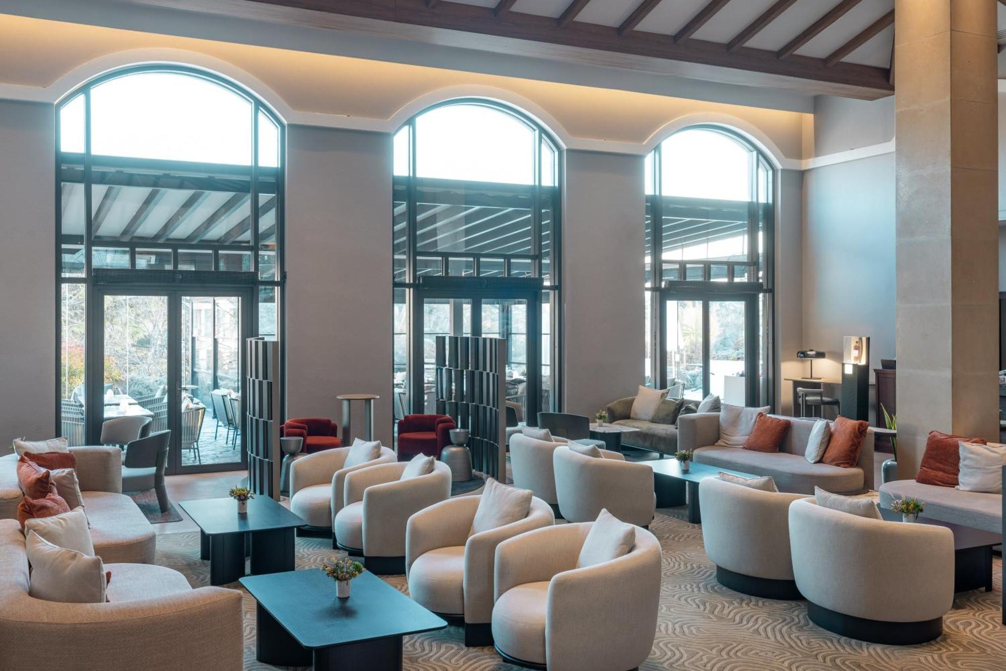 Hyatt Regency Thessaloniki Otel Dış mekan fotoğraf The lobby of the hotel